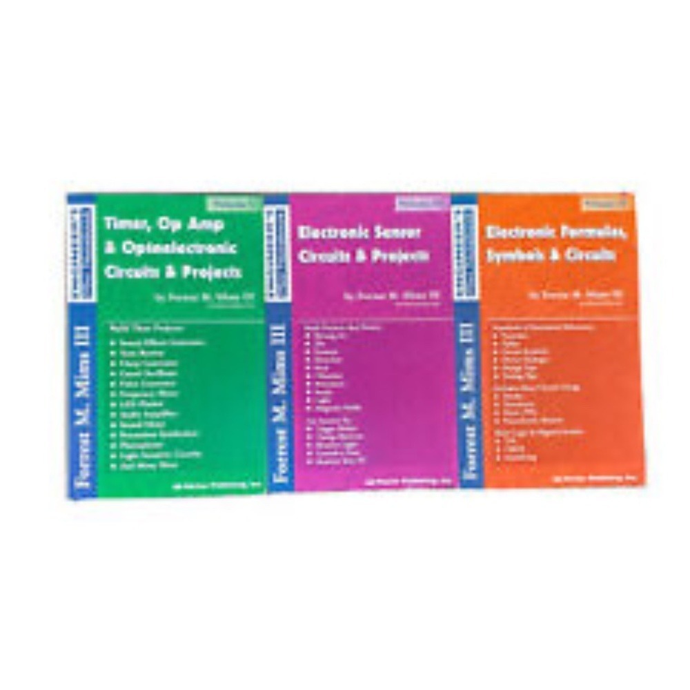 Lot Of 3 Engineers Mini Notebook Volume I, III, IV Forrest M Mims III